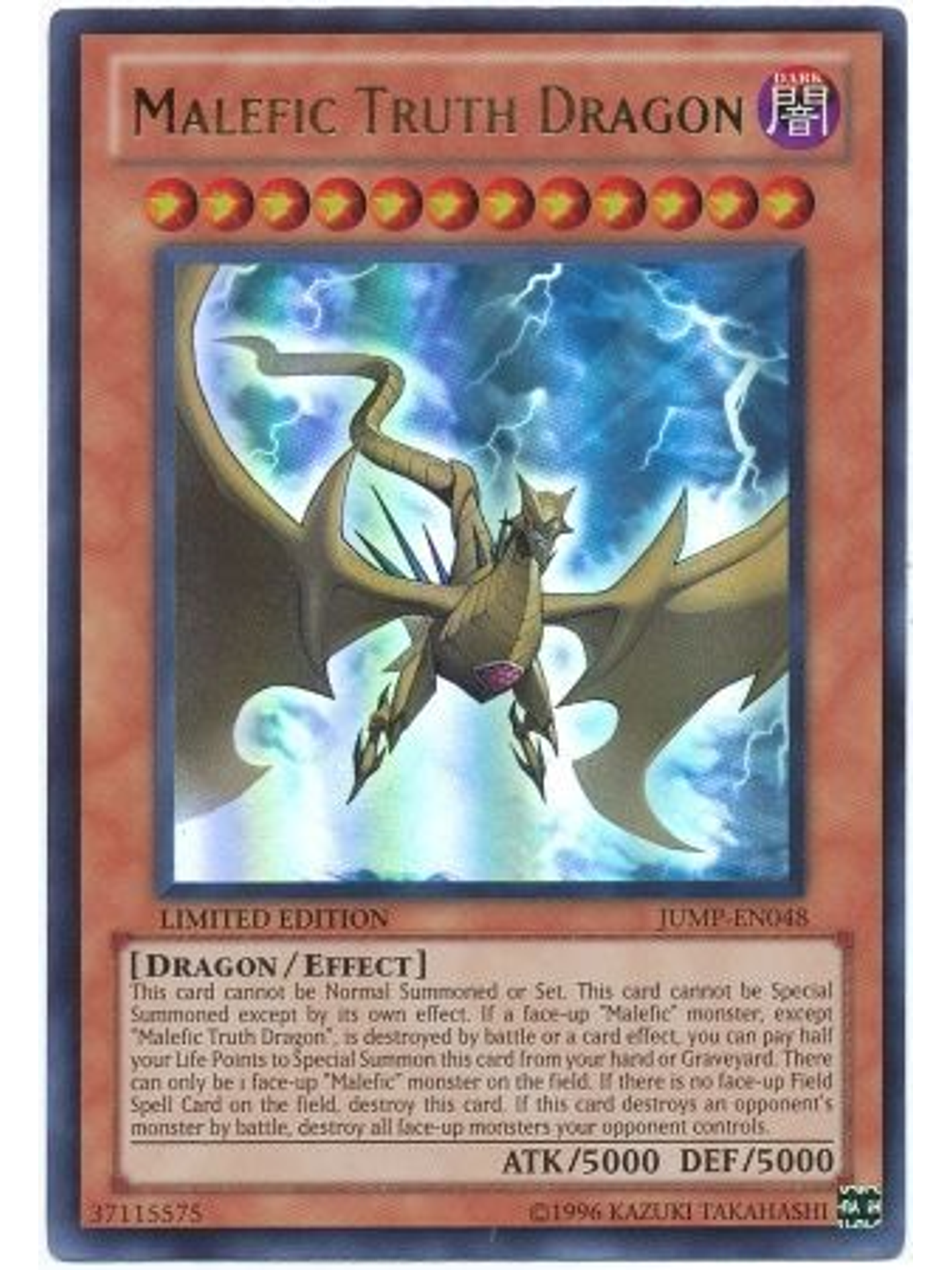 Malefic Truth Dragon - JUMP-EN048 - Ultra Rare 1