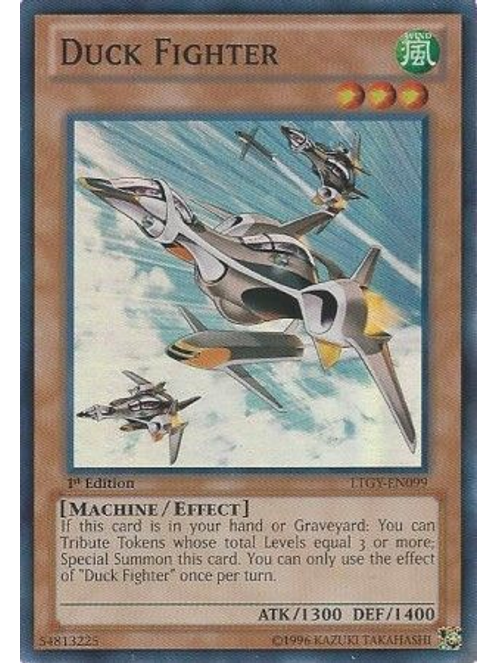 Duck Fighter - LTGY-EN099 - Super Rare 1st Edition 1