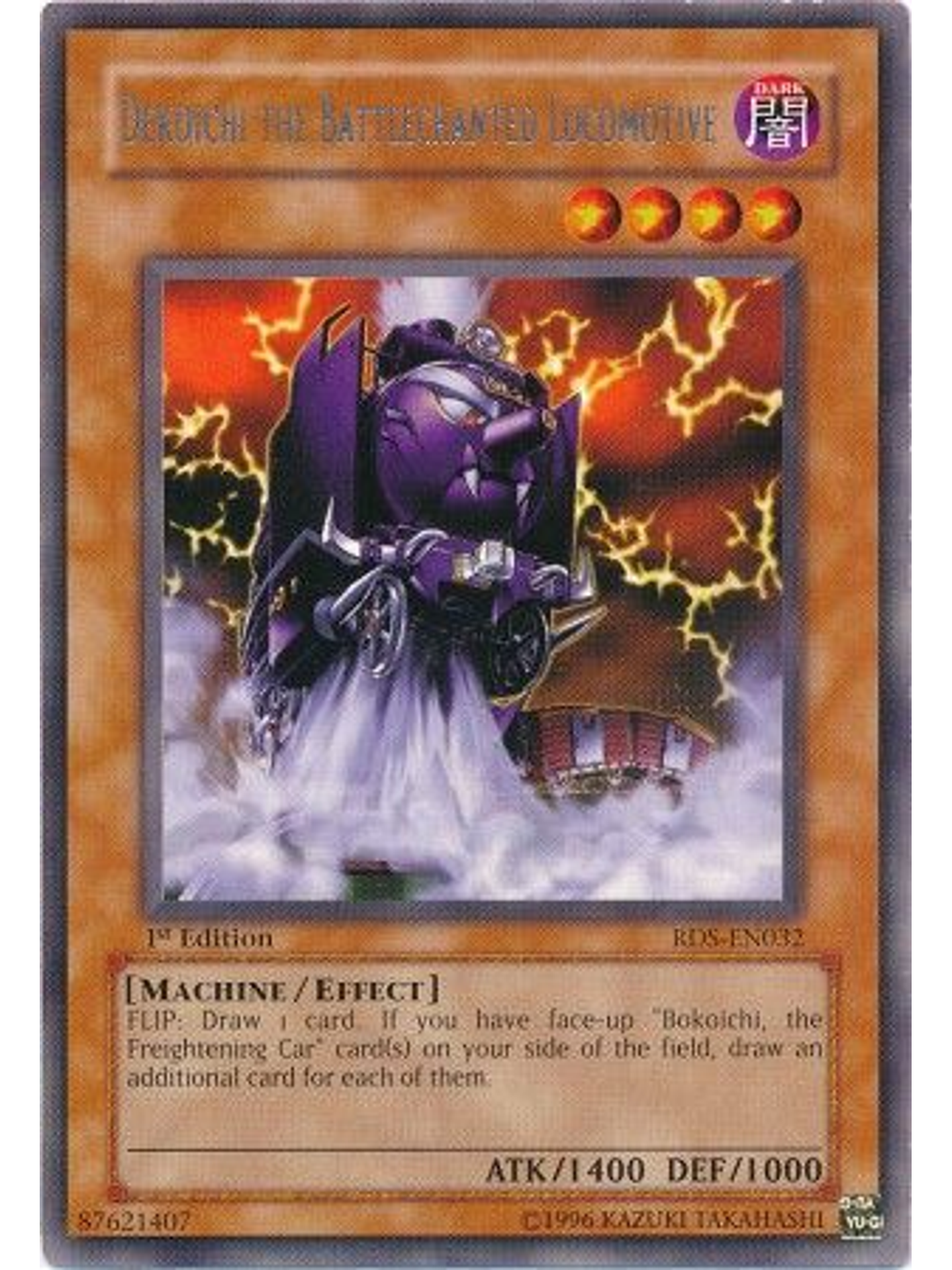 Dekoichi the Battlechanted Locomotive - RDS-EN032 - Rare 1st Edition 1