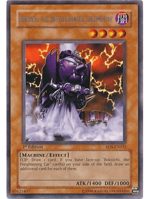 Dekoichi the Battlechanted Locomotive - RDS-EN032 - Rare 1st Edition