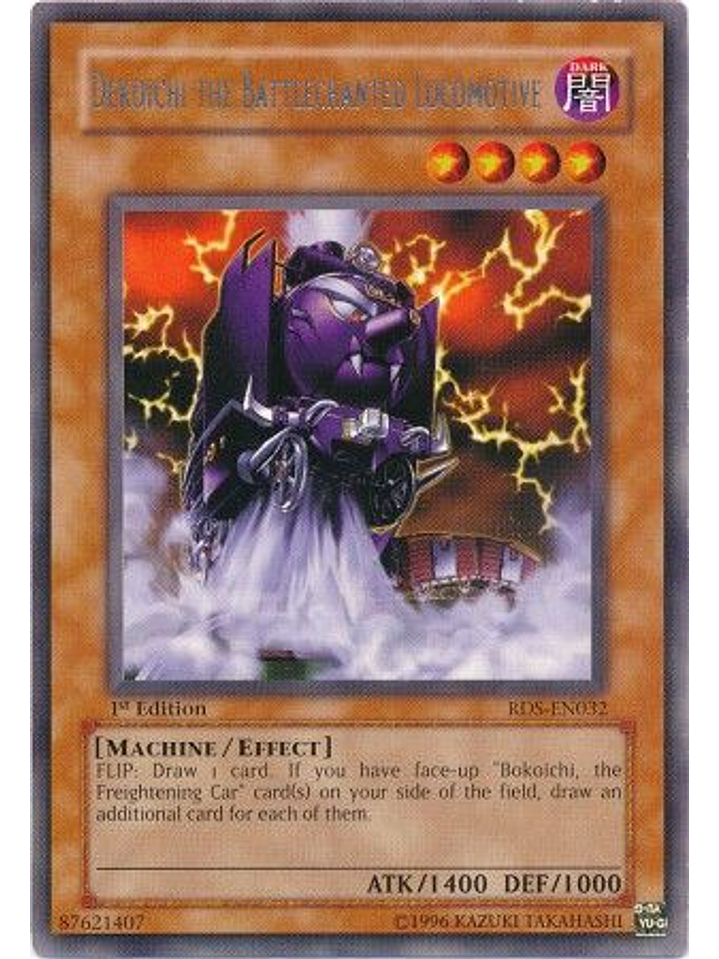 Dekoichi the Battlechanted Locomotive - RDS-EN032 - Rare 1st Edition 1