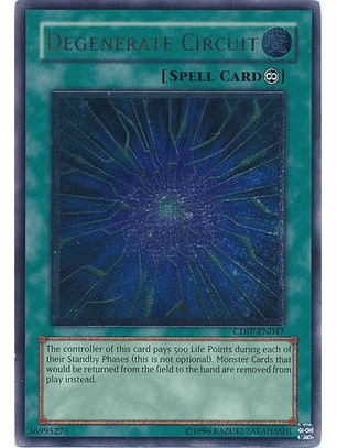 Ultimate Rare - Degenerate Circuit - CDIP-EN047 Unlimited
