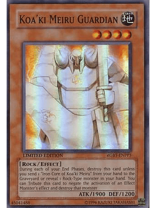 Koa'ki Meiru Guardian - RGBT-ENPP3 - Super Rare
