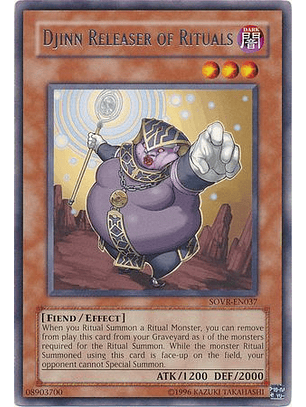 Djinn Releaser of Rituals - SOVR-EN037 - Rare Unlimited