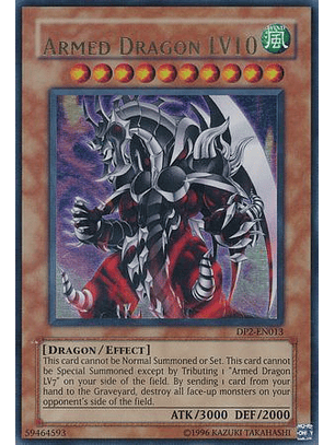 Armed Dragon LV10 - DP2-EN013 - Ultra Rare Unlimited