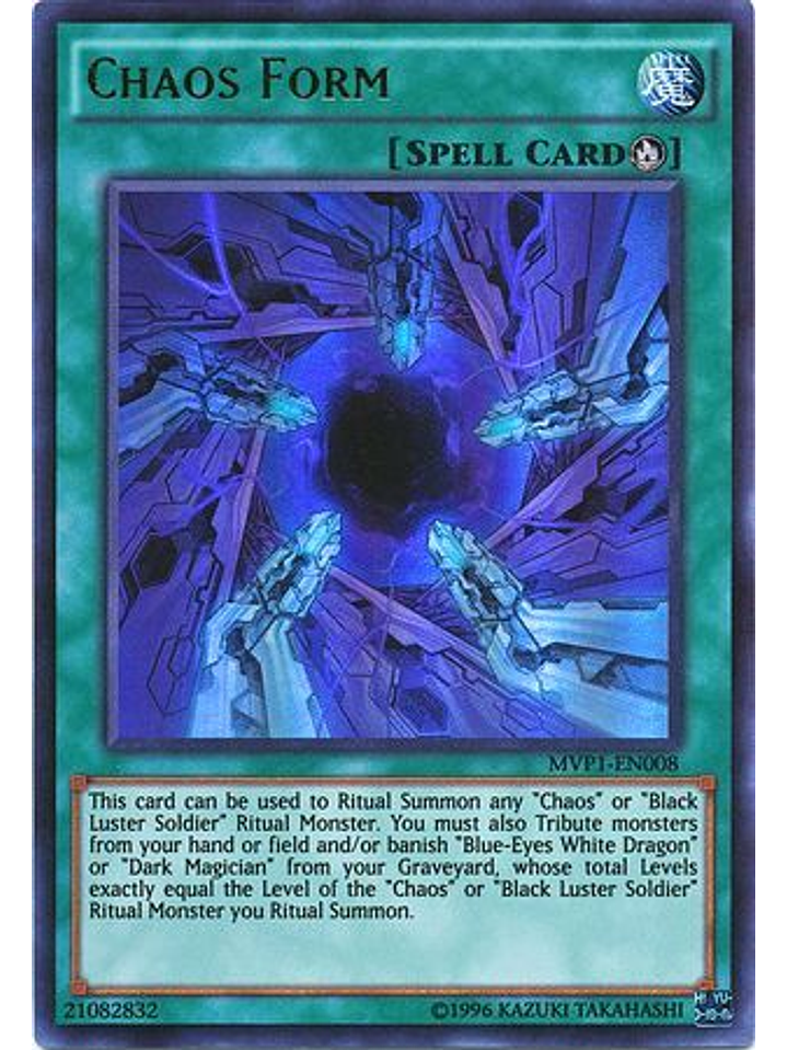 Chaos Form - MVP1-EN008 - Ultra Rare Unlimited 1