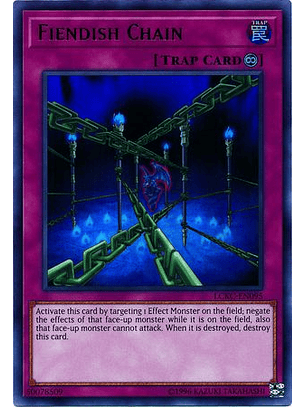 Fiendish Chain - LCKC-EN095 - Ultra Rare Unlimited