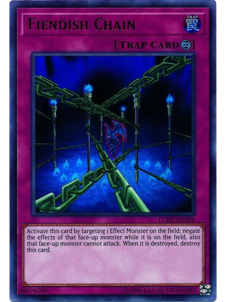 Fiendish Chain - LCKC-EN095 - Ultra Rare Unlimited 1