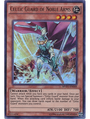 Celtic Guard of Noble Arms - MVP1-EN048 - Ultra Rare Unlimited