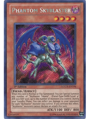 Phantom Skyblaster - LCGX-EN194 - Secret Rare 1st Edition