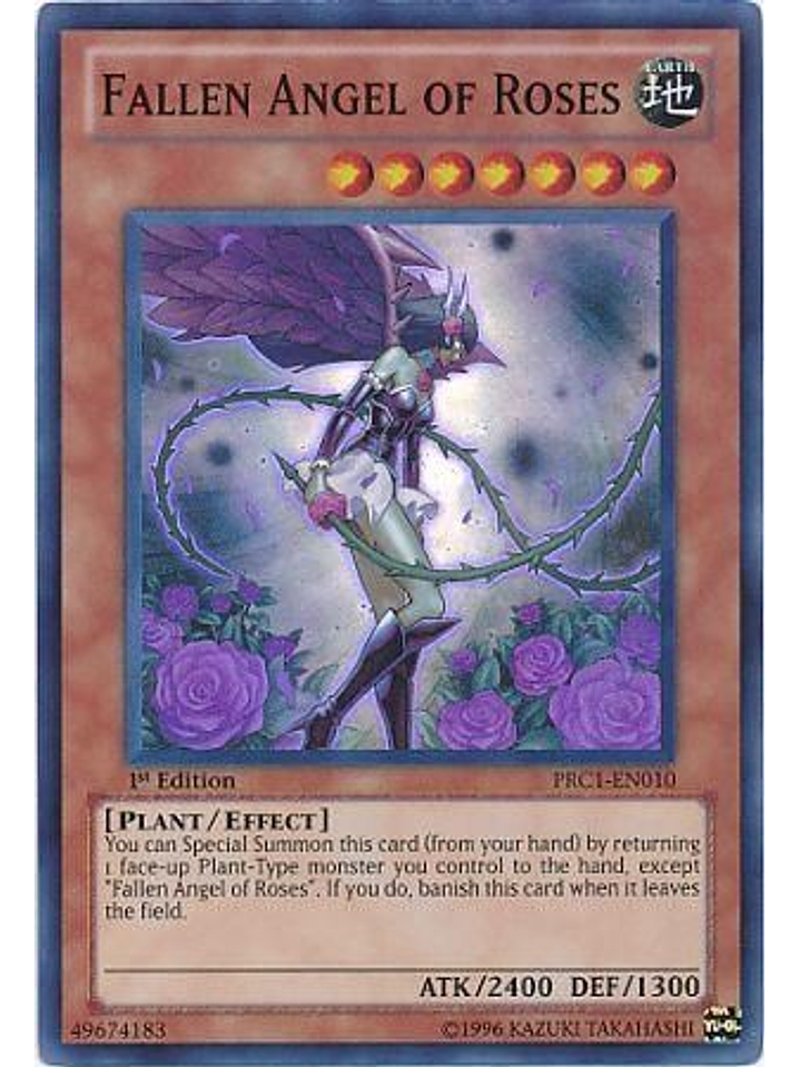 Fallen Angel of Roses - PRC1-EN010 - Super Rare 1