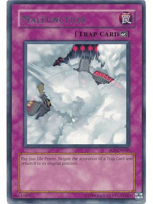 Malfunction - SOI-EN060 - Rare Unlimited