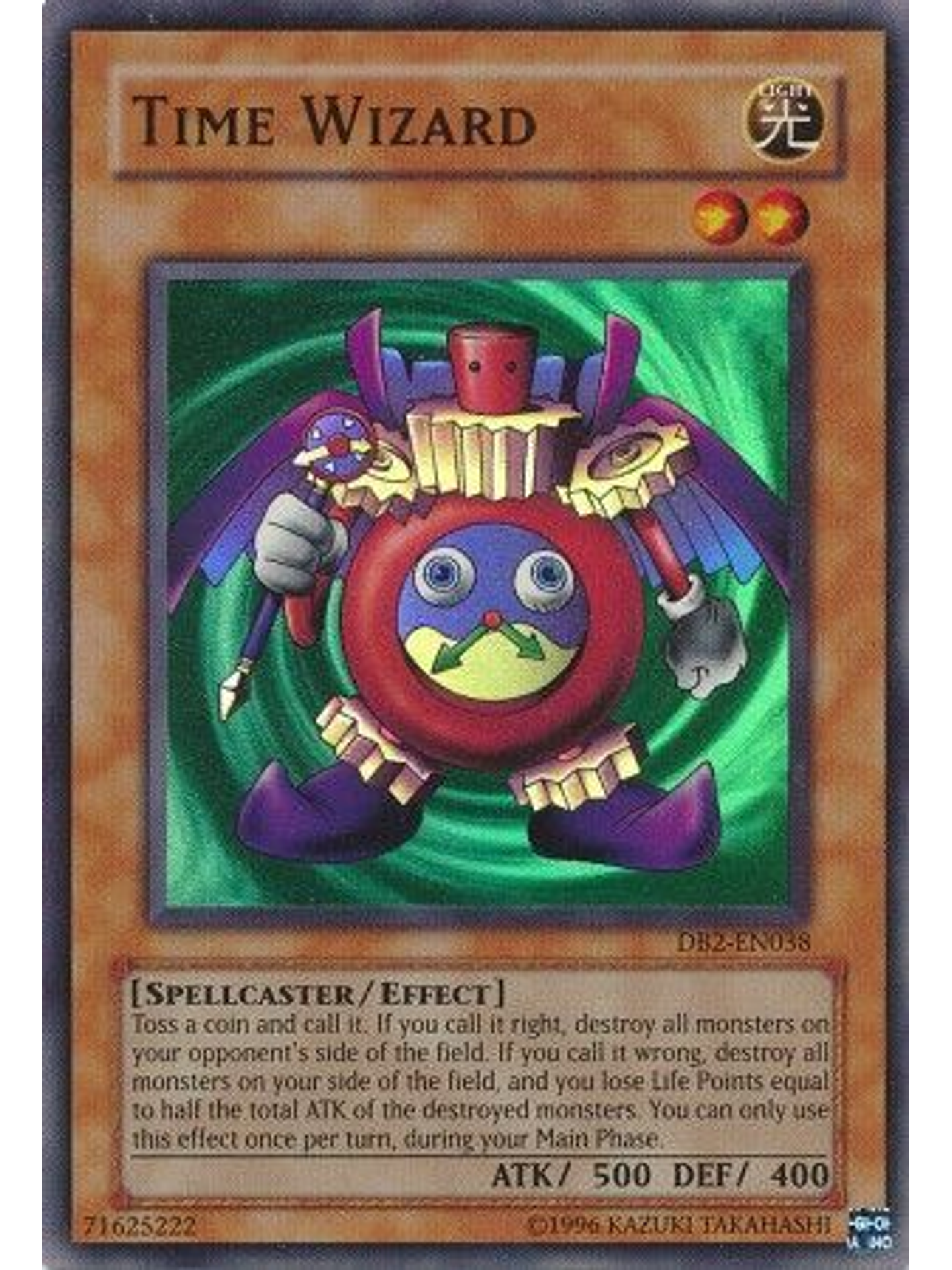 Time Wizard - DB2-EN038 - Super Rare 1