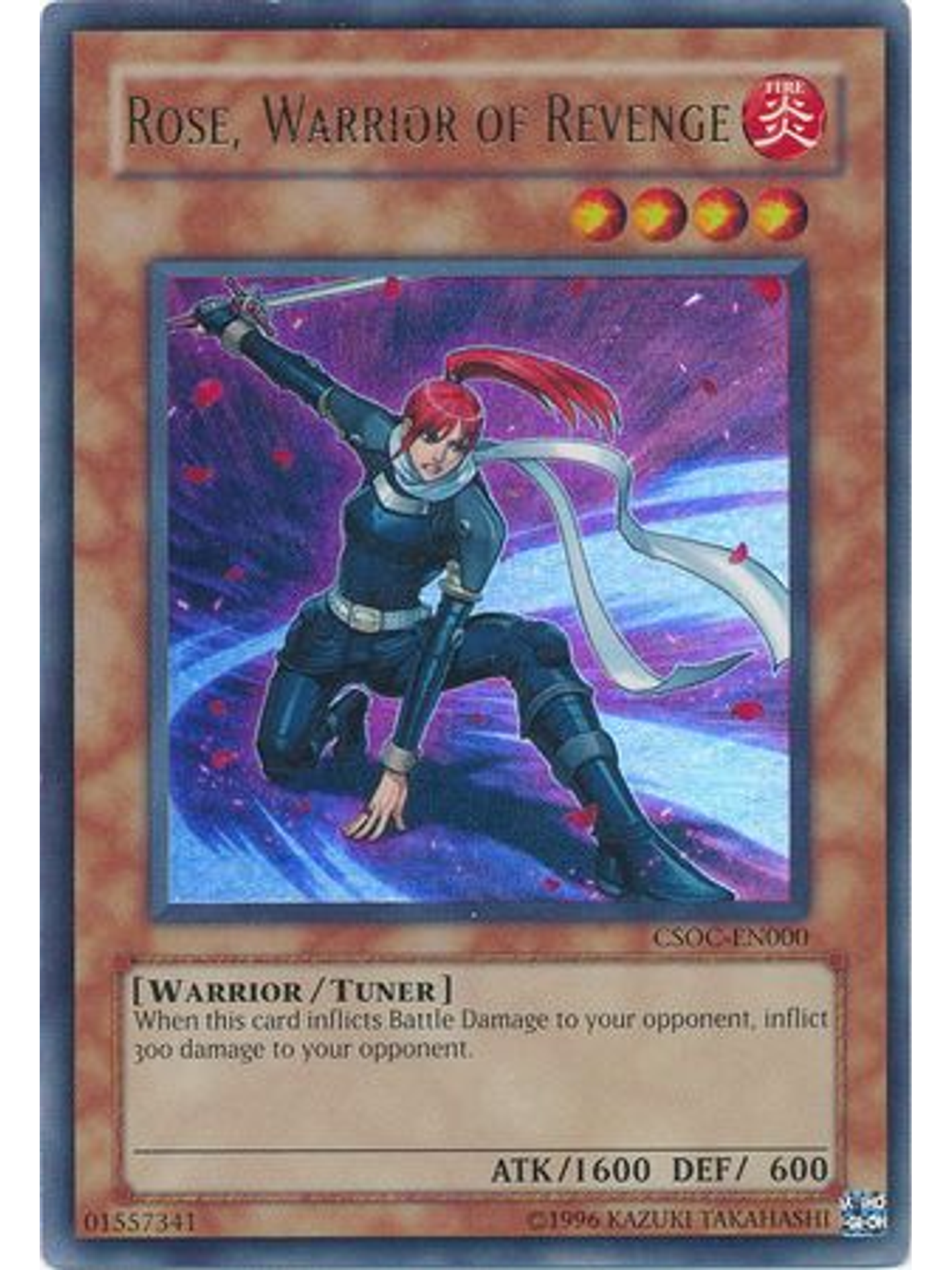 Rose, Warrior of Revenge - CSOC-EN000 - Ultra Rare Unlimited 1