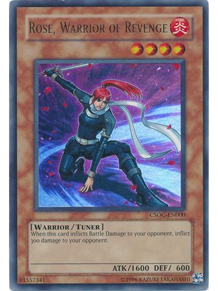 Rose, Warrior of Revenge - CSOC-EN000 - Ultra Rare Unlimited 1
