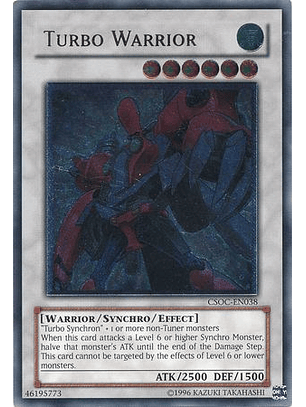 Ultimate Rare - Turbo Warrior - CSOC-EN038 Unlimited