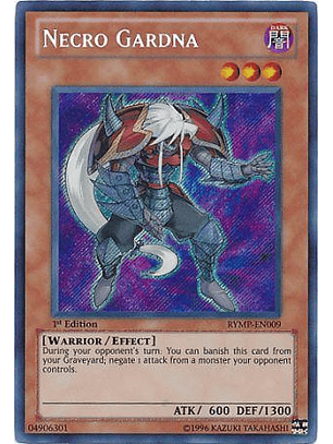 Necro Gardna - RYMP-EN009 - Secret Rare 1st Edition