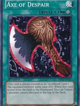 Axe of Despair - BP02-EN131 - Common 1st Edition