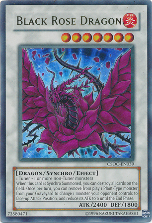 Black Rose Dragon - CSOC-EN039 - Ultra Rare Unlimited
