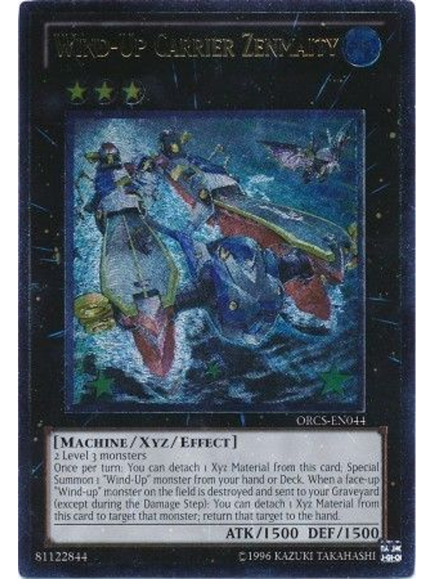 Ultimate Rare - Wind-Up Carrier Zenmaity - ORCS-EN044 Unlimited 1