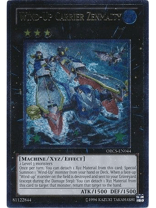 Ultimate Rare - Wind-Up Carrier Zenmaity - ORCS-EN044 Unlimited
