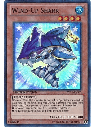 Wind-Up Shark - CBLZ-ENSE1 - Super Rare