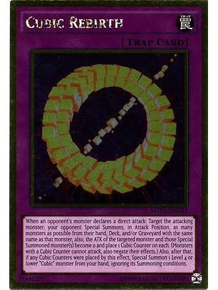Cubic Rebirth - MVP1-ENG43 - Gold Rare Unlimited