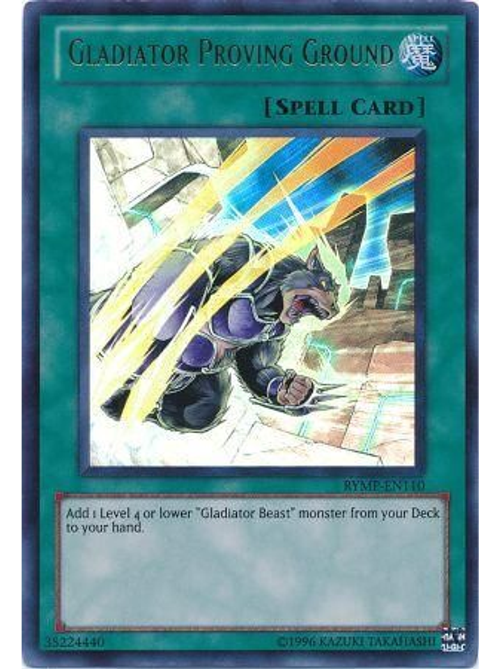 Gladiator Proving Ground - RYMP-EN110 - Ultra Rare Unlimited 1