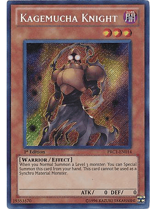 Kagemucha Knight - PRC1-EN014 - Secret Rare