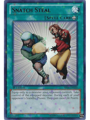 Snatch Steal - BP01-EN039 - Starfoil Rare 1st Edition