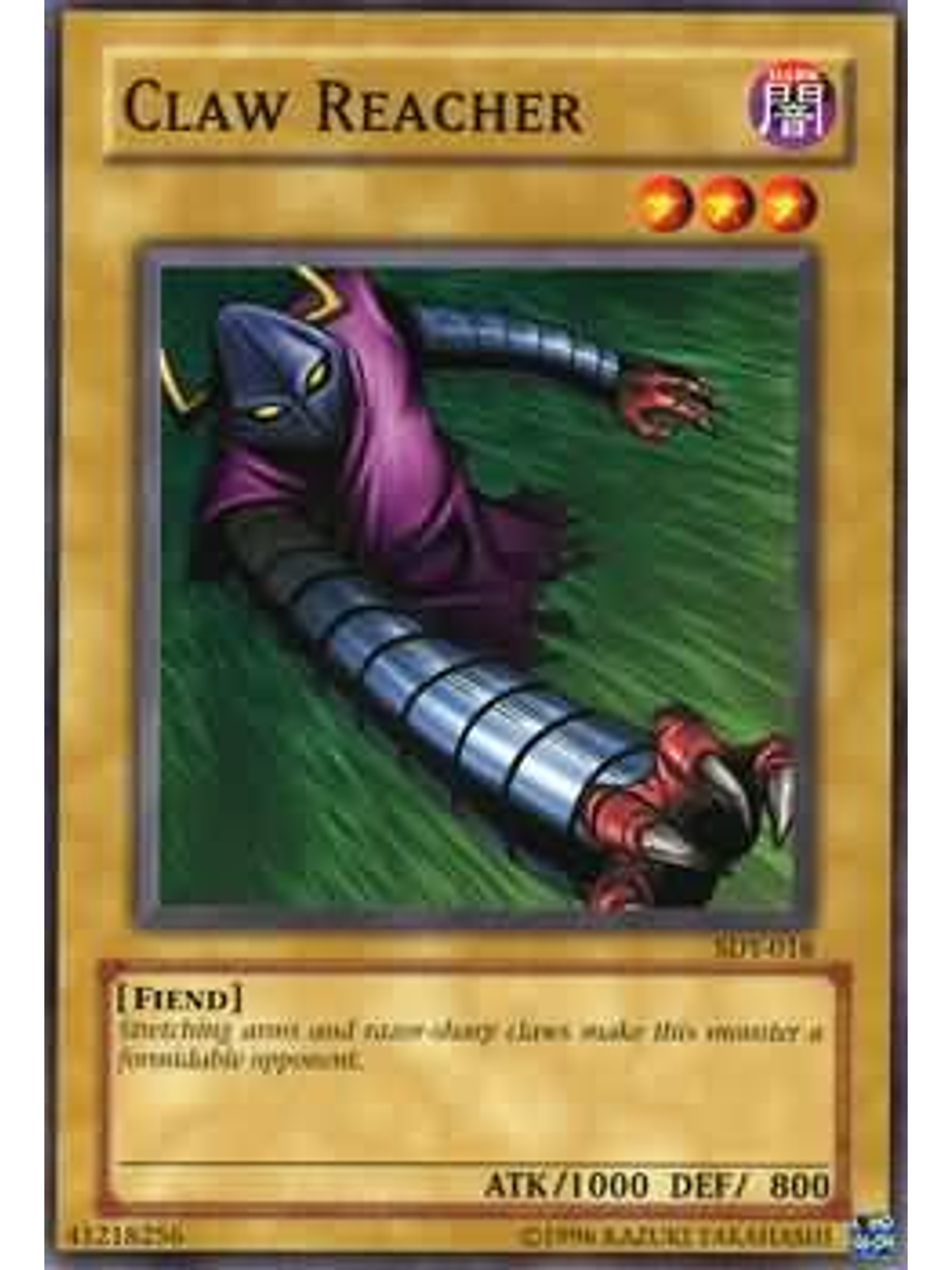 Claw Reacher - SDY-018 - Common 1st Edition 1