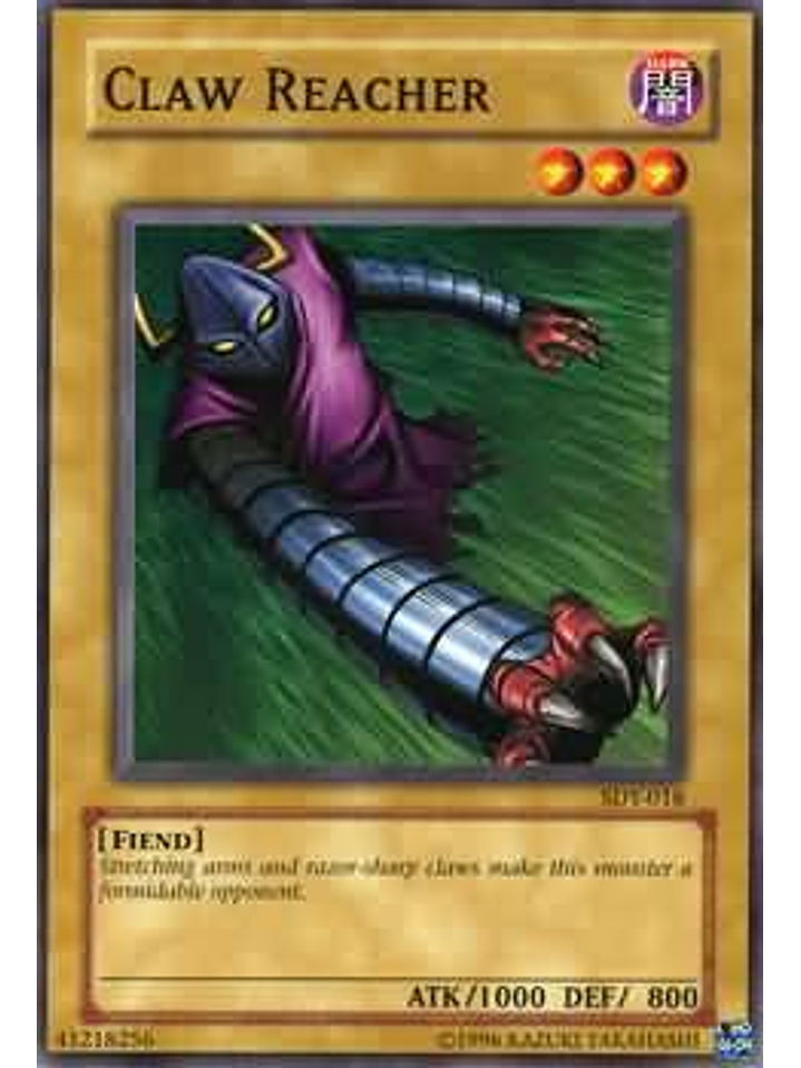 Claw Reacher - SDY-018 - Common 1st Edition 1