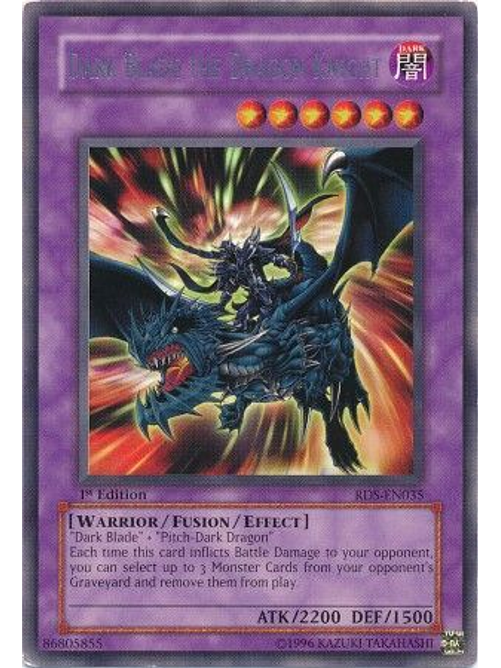 Dark Blade the Dragon Knight - RDS-EN035 - Rare 1st Edition 1