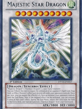 Majestic Star Dragon - DP10-EN017 - Rare 1st Edition