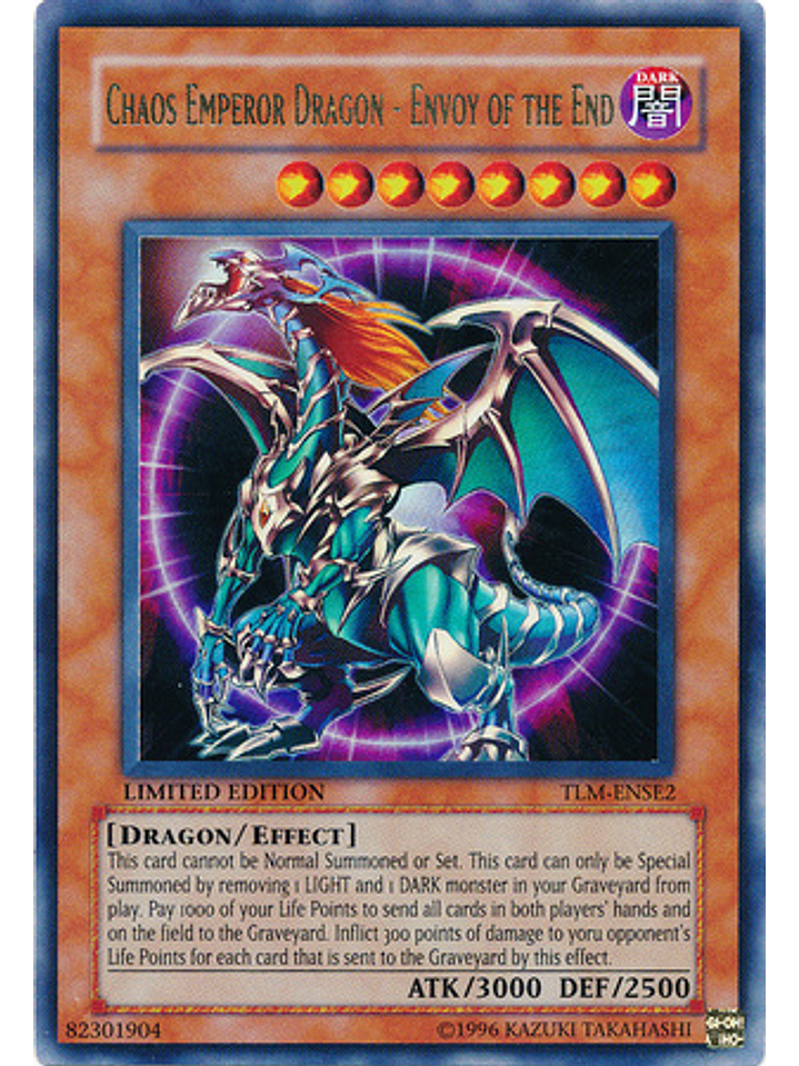 Chaos Emperor Dragon - Envoy of the End - TLM-ENSE2 - Ultra Rare 1