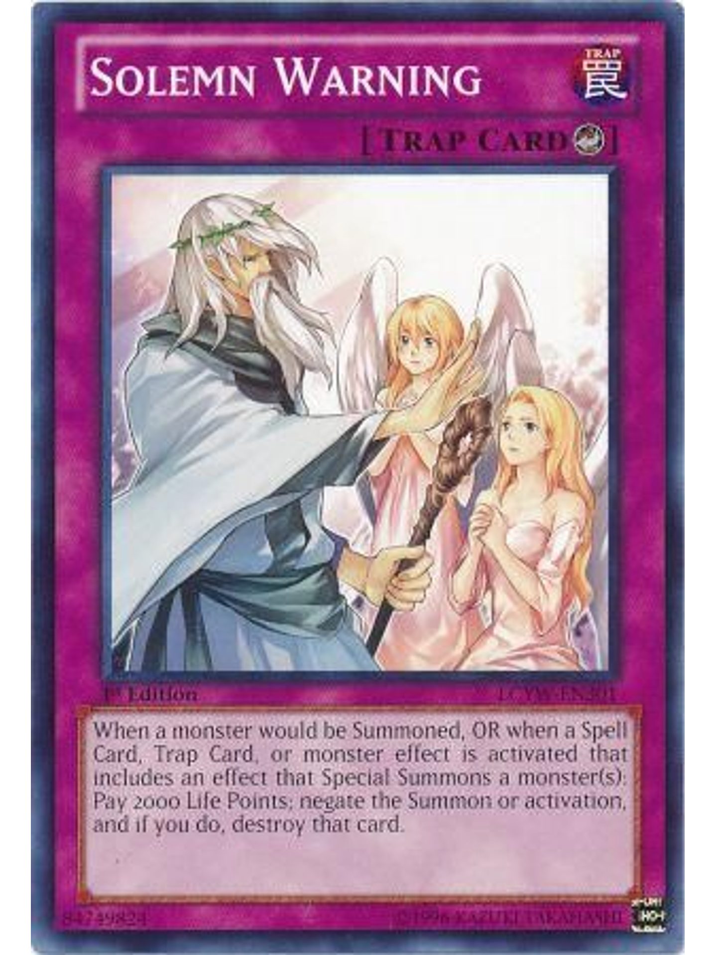 Solemn Warning - LCYW-EN301 - Common 1st Edition 1