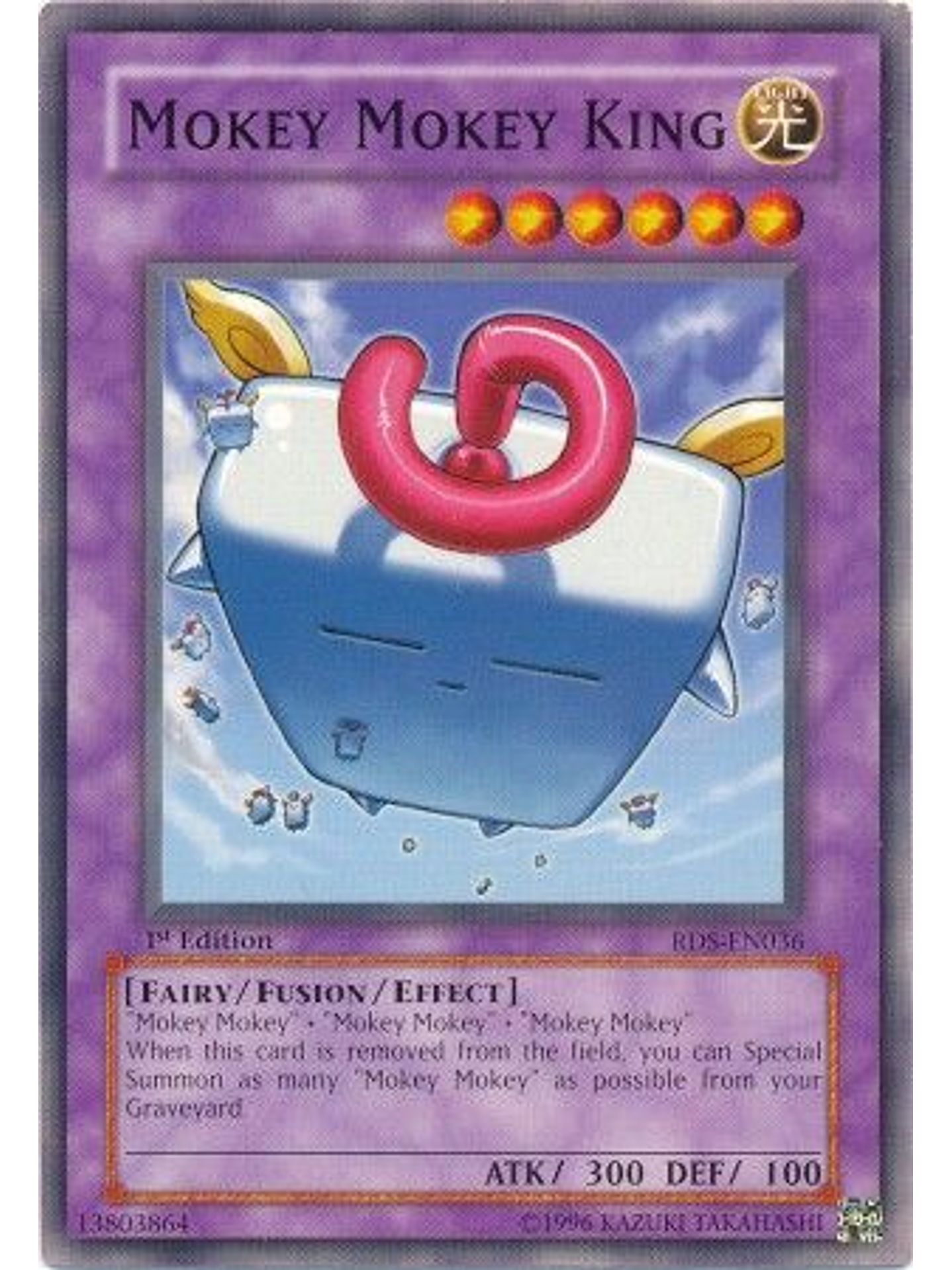 Mokey Mokey King - RDS-EN036 - Common 1st Edition 1