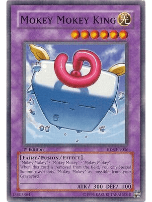 Mokey Mokey King - RDS-EN036 - Common 1st Edition