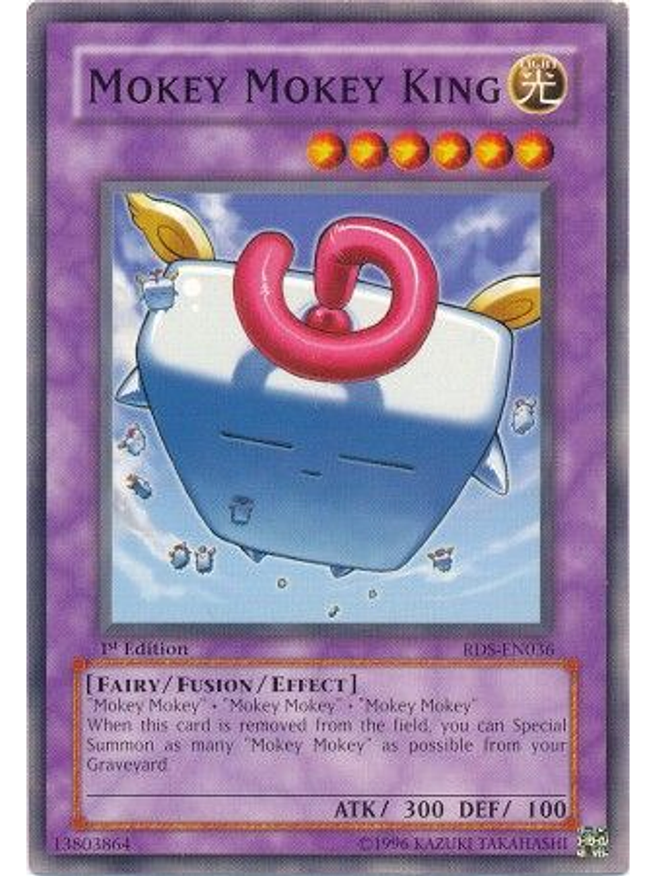 Mokey Mokey King - RDS-EN036 - Common 1st Edition 1