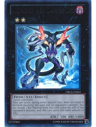 Number 96: Dark Mist - ORCS-EN043 - Ultra Rare Unlimited