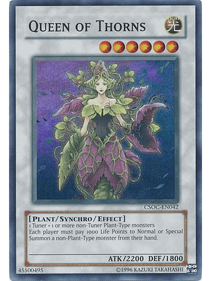 Queen of Thorns - CSOC-EN042 - Super Rare Unlimited