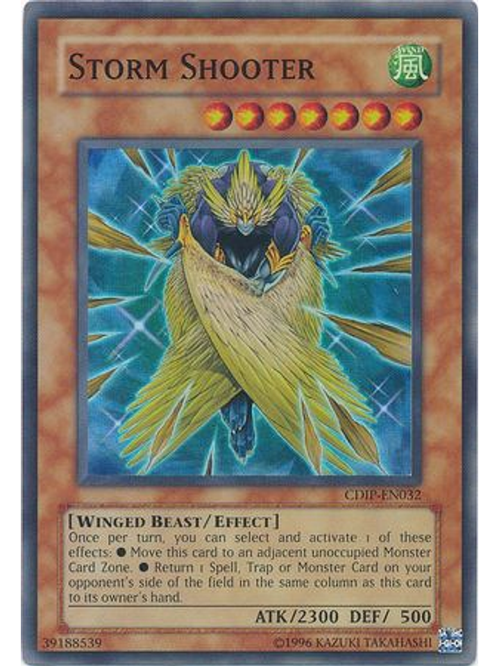 Storm Shooter - CDIP-EN032 - Super Rare Unlimited 1