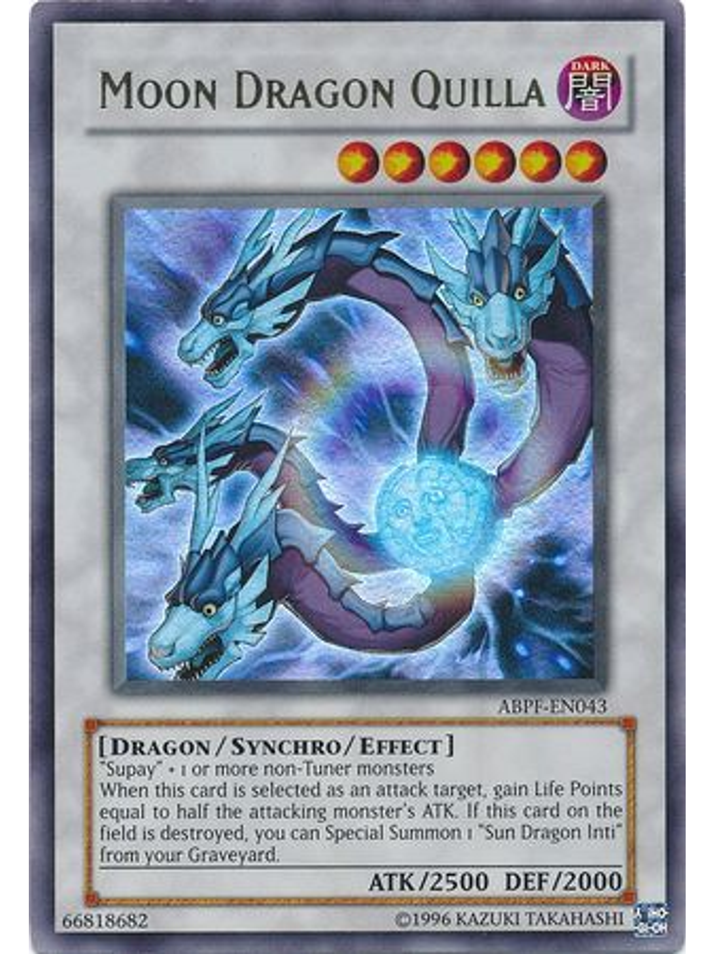 Moon Dragon Quilla - ABPF-EN043 - Ultra Rare Unlimited 1