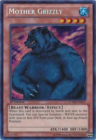 Mother Grizzly - LCYW-EN237 - Secret Rare 1st Edition