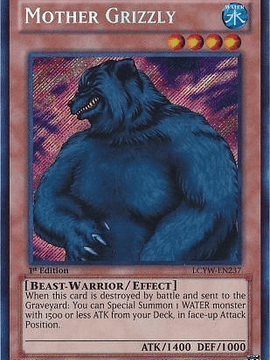 Mother Grizzly - LCYW-EN237 - Secret Rare 1st Edition