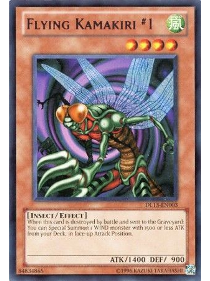 Flying Kamakiri #1 - DL13-EN003 - Rare 1