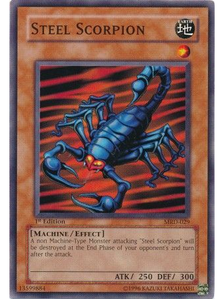 Steel Scorpion - MRD-029 - Common 1st Edition 1