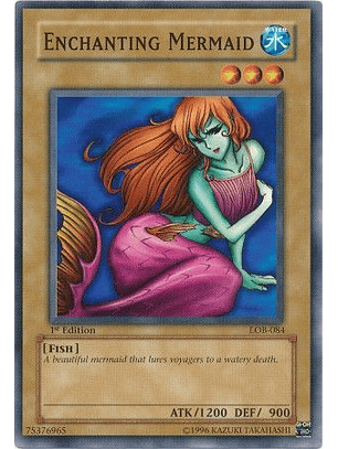 Enchanting Mermaid - LOB-084 - Common 1st Edition