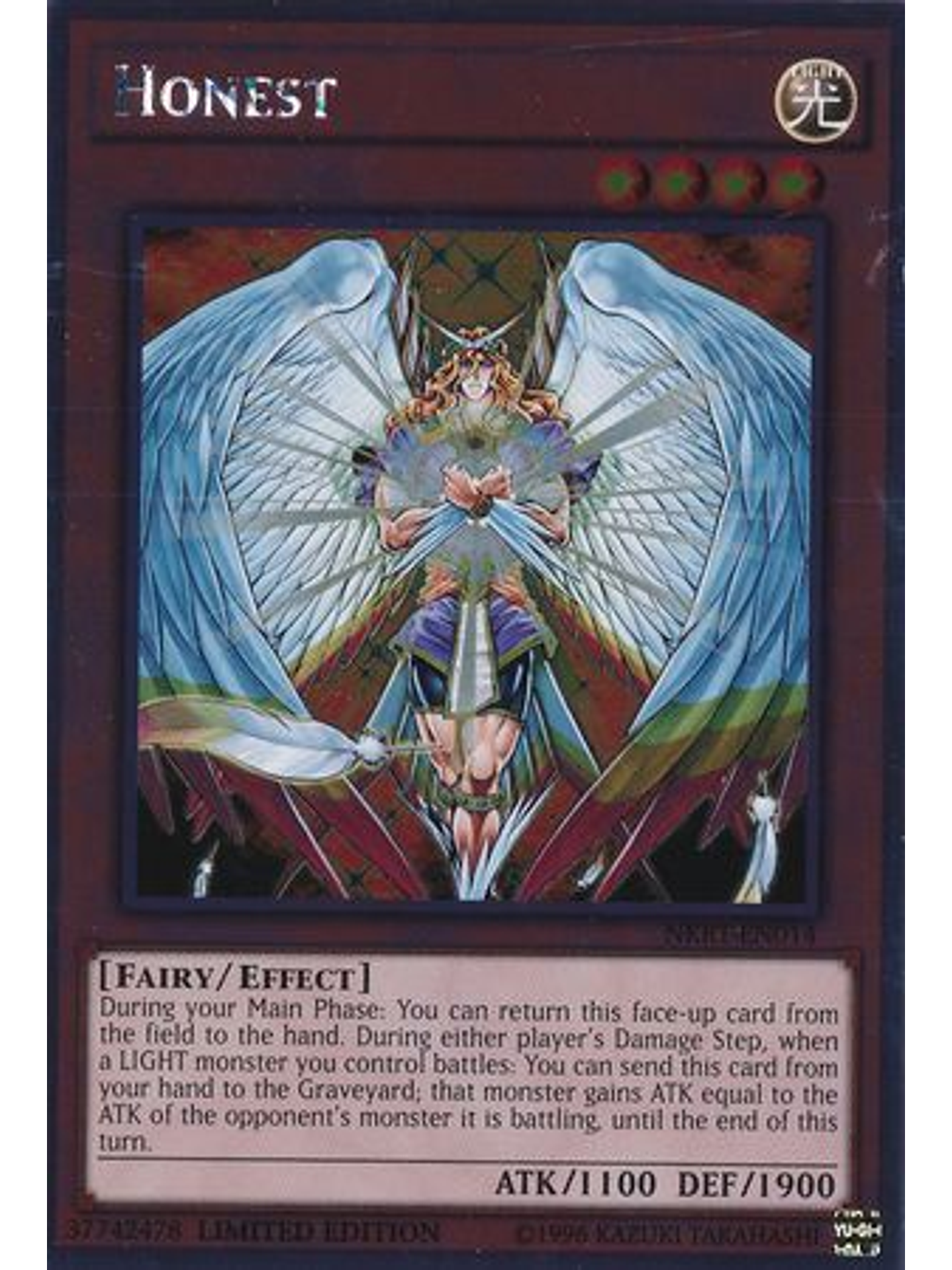 Honest - NKRT-EN014 - Platinum Rare 1st Edition 1