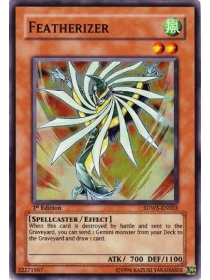 Featherizer - SDWS-EN003 - Super Rare 1st Edition 1